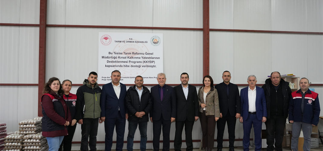 Barlas Yumurta'nın Üretim Altyapısı Hibe Desteğiyle Güçleniyor