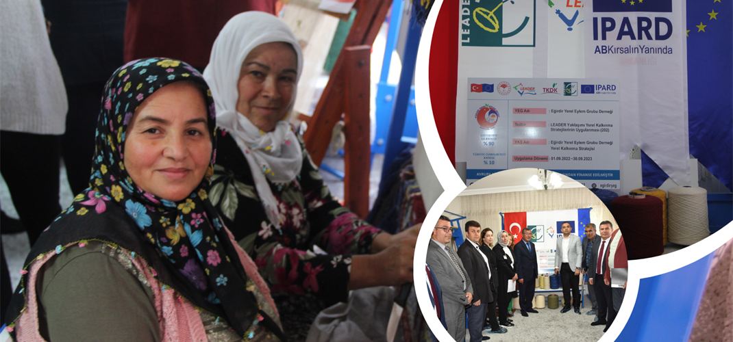 Göktaşlı Kadınlara Batı Anadolu Türkmen Halısı Dokuma Kursu Açıldı