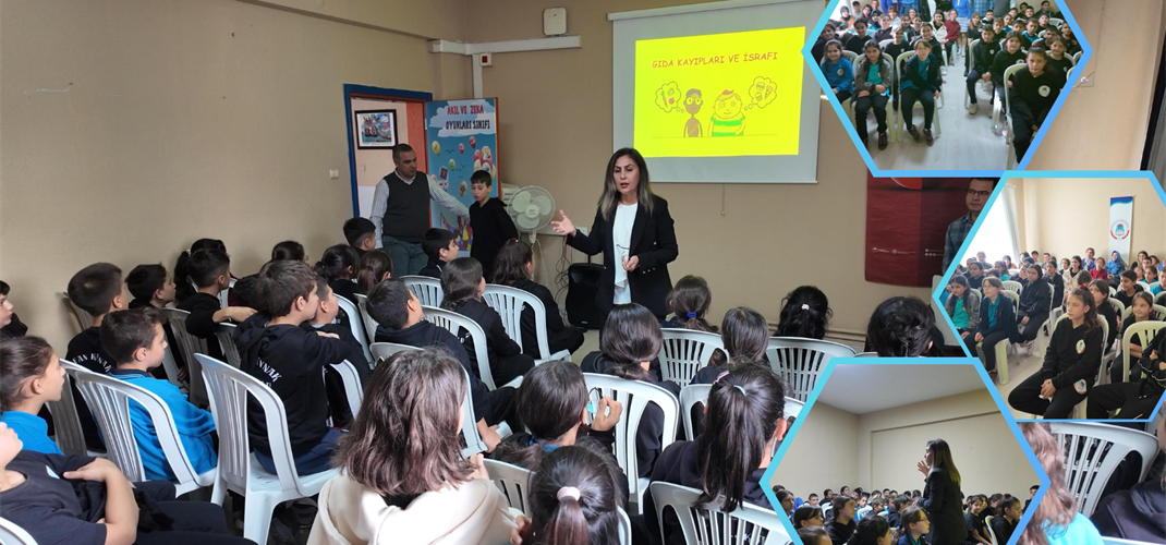 Gıda Güvenilirliği, Gıda Kayıp Ve İsrafın Azaltılması Temalı Farkındalık Eğitimleri Devam Ediyor