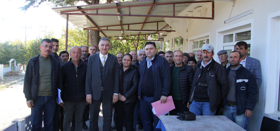 Tarımsal Üretim Planlaması ve Yeni Destekleme Modeli ile İlgili Üreticilerimize  Bilgilendirme Toplantıları Gerçekleştirildi